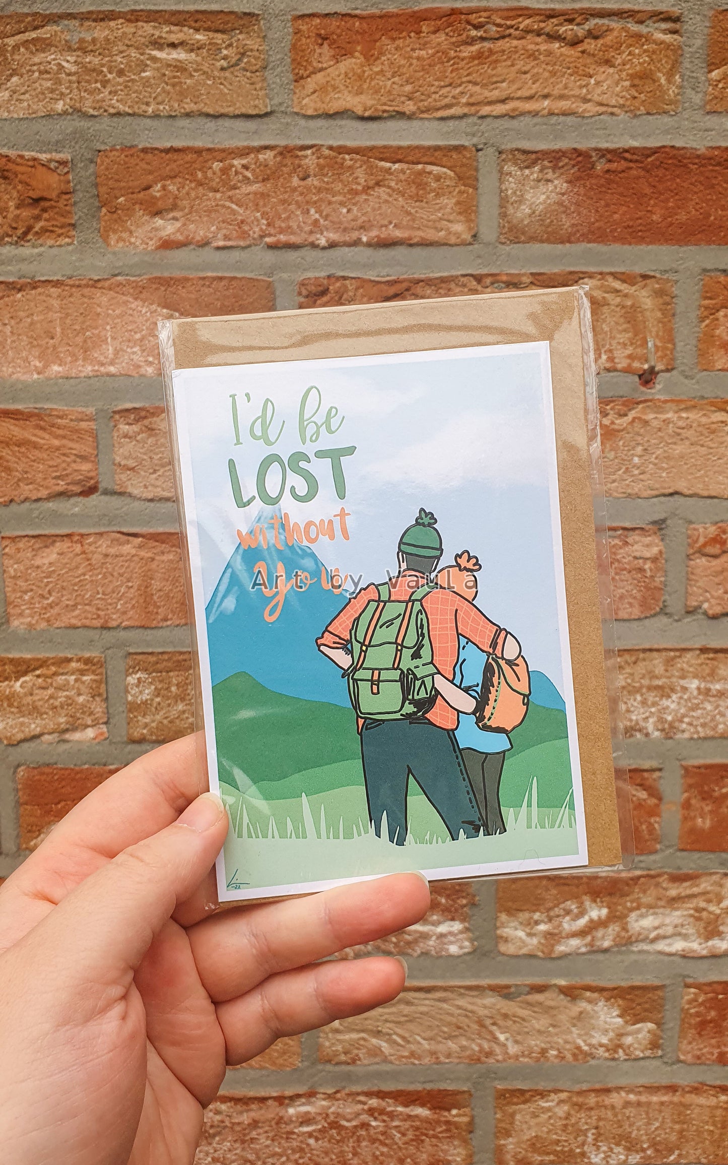 Lost without You card