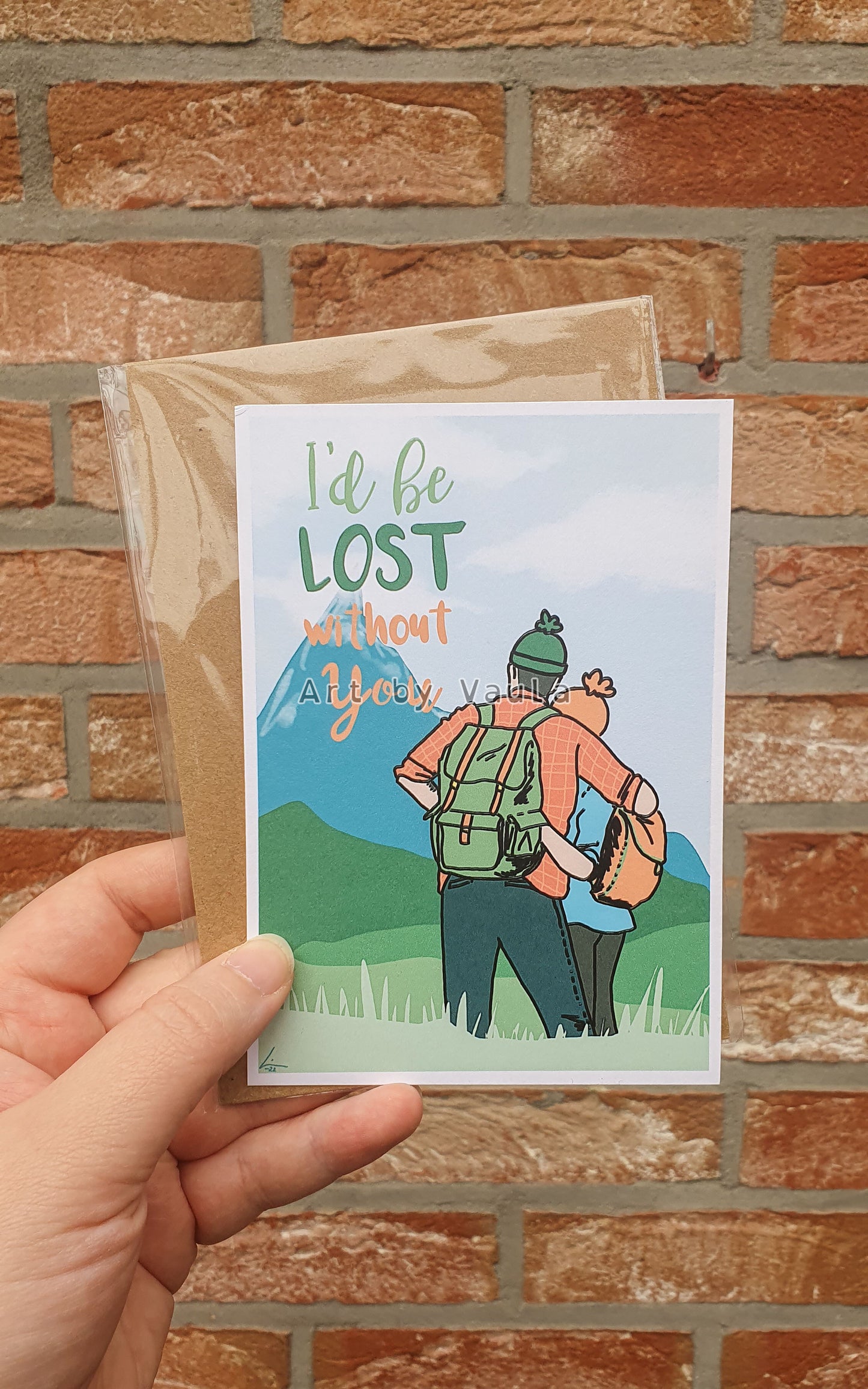 Lost without You card