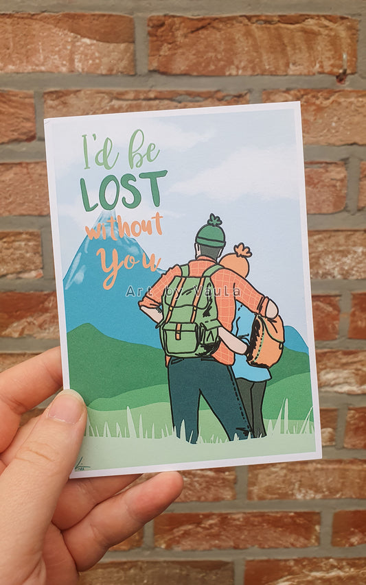 Lost without You card