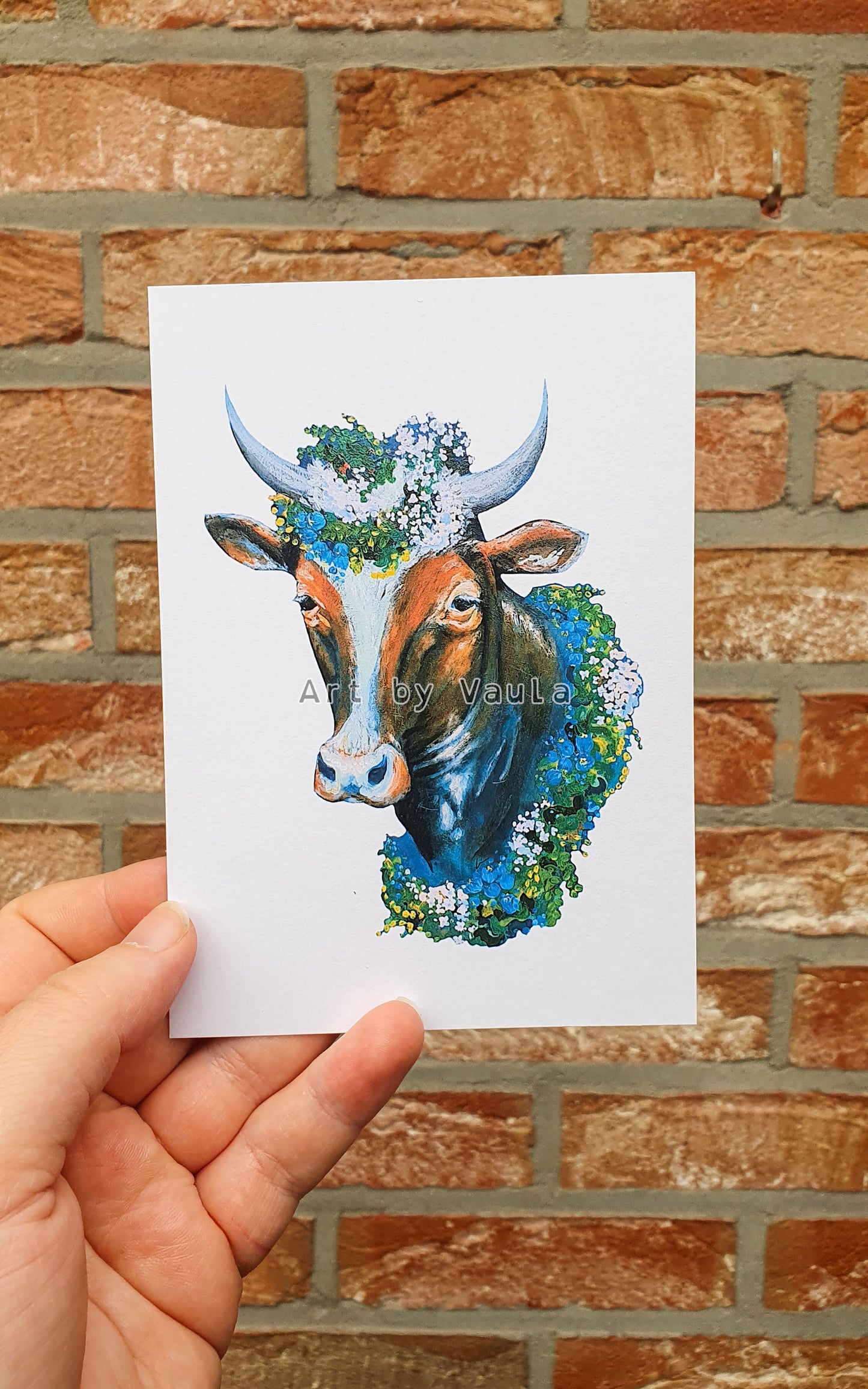 Midsummer Brown Cow card