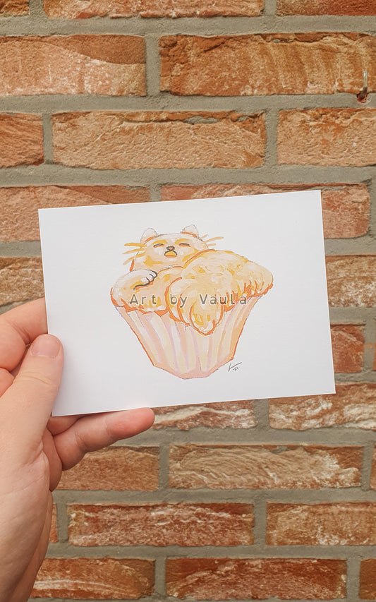 Muffin Cat card