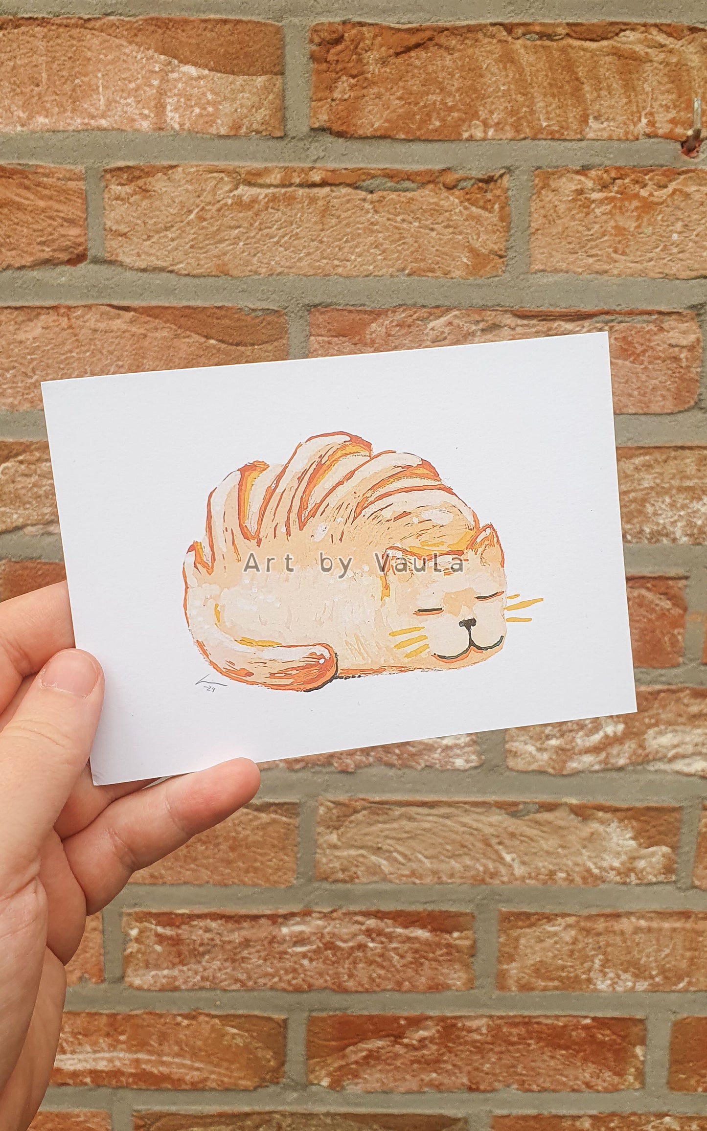 Bread Cat card