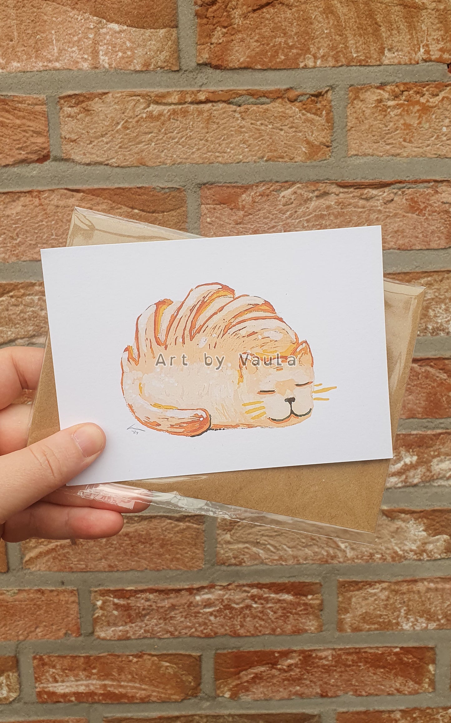 Bread Cat card