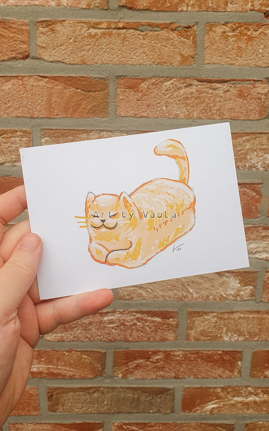 Loaf Cat card