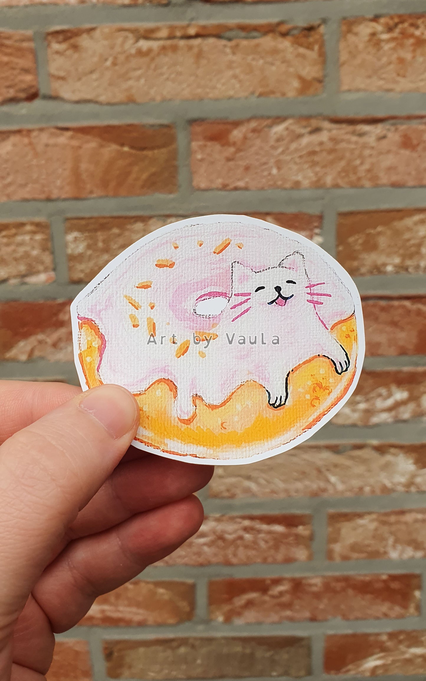 Donut Cat -sticker