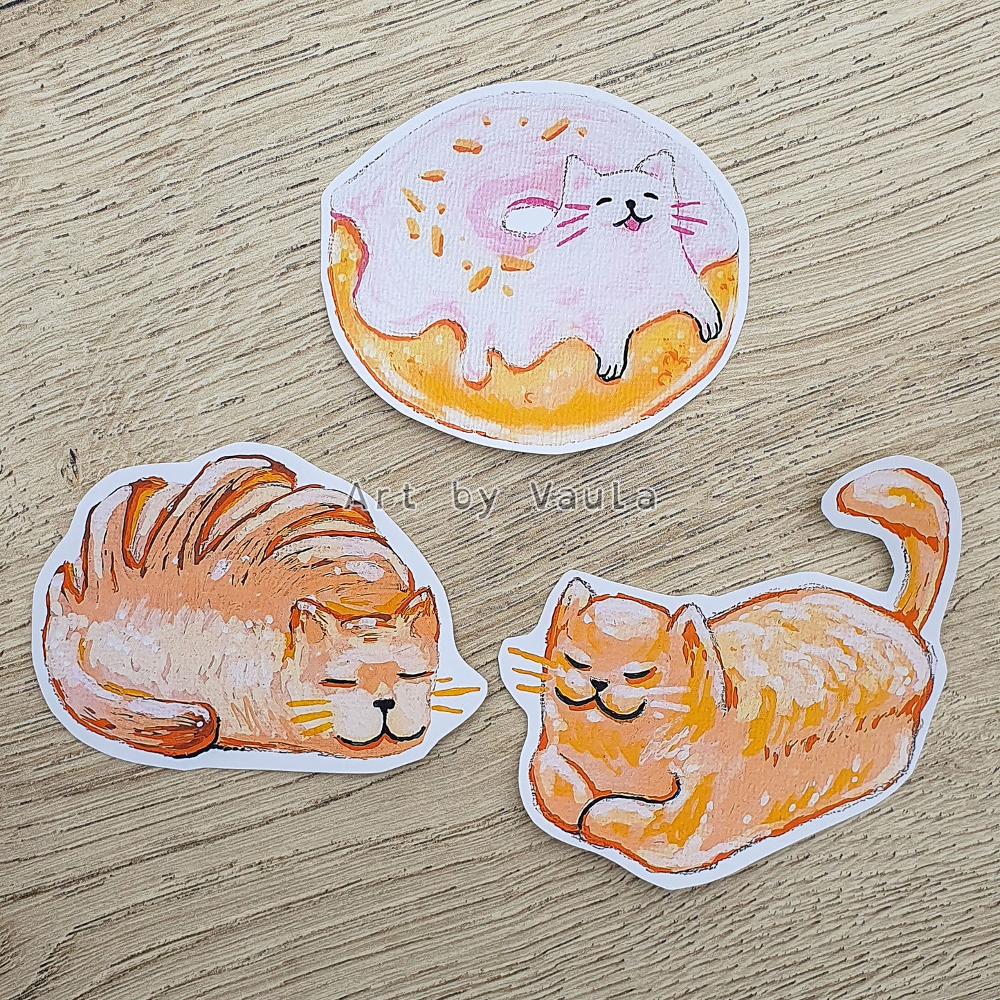 Bread Kitties -sticker bundle