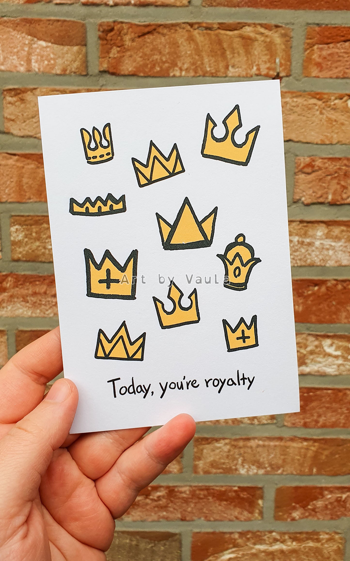 Royal card