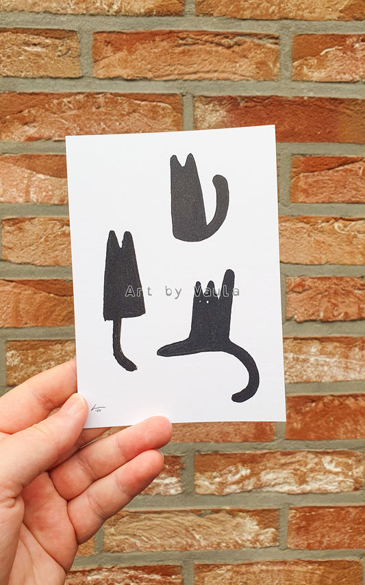 Shadow Kitties card