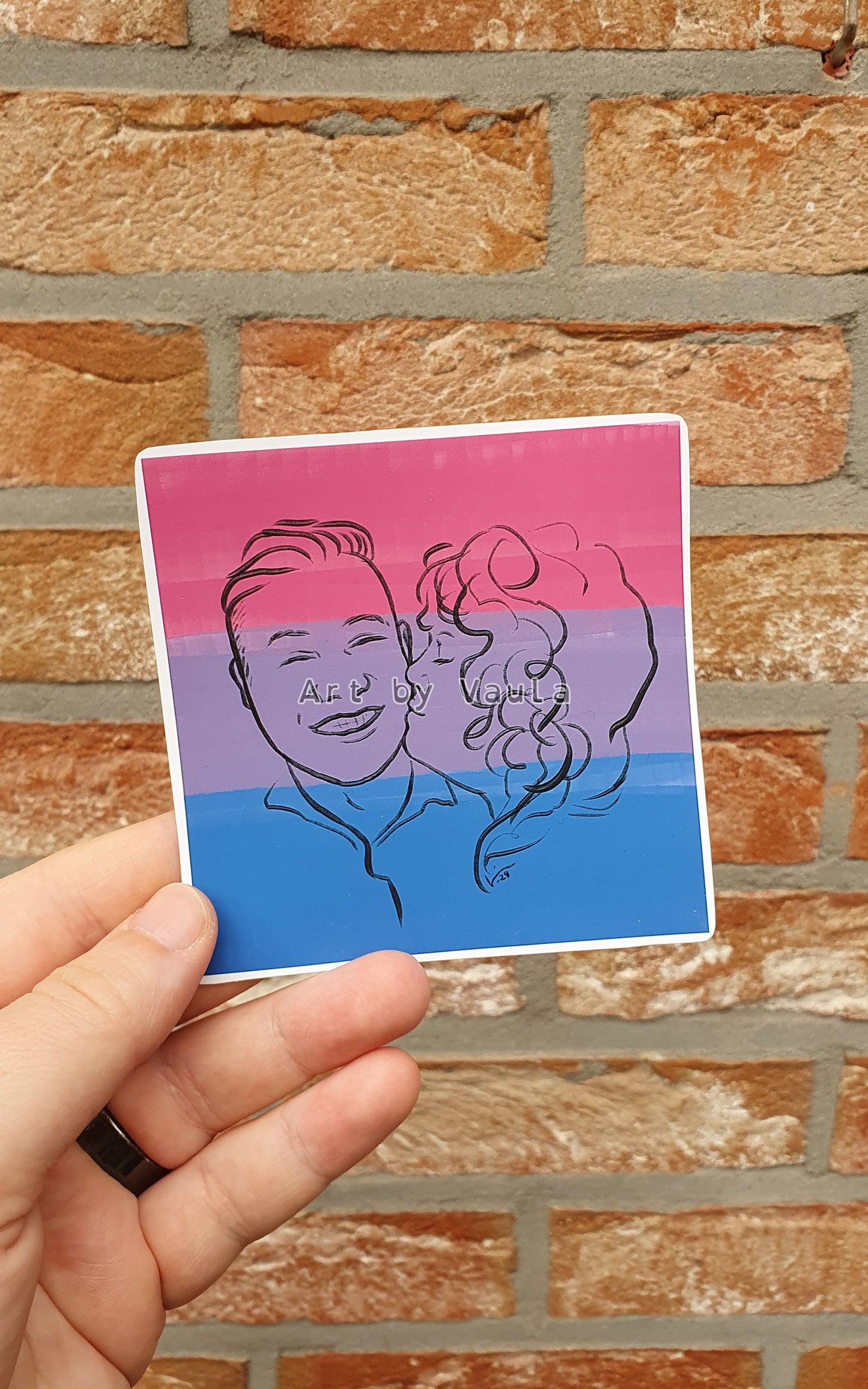 Pride flag -stickers