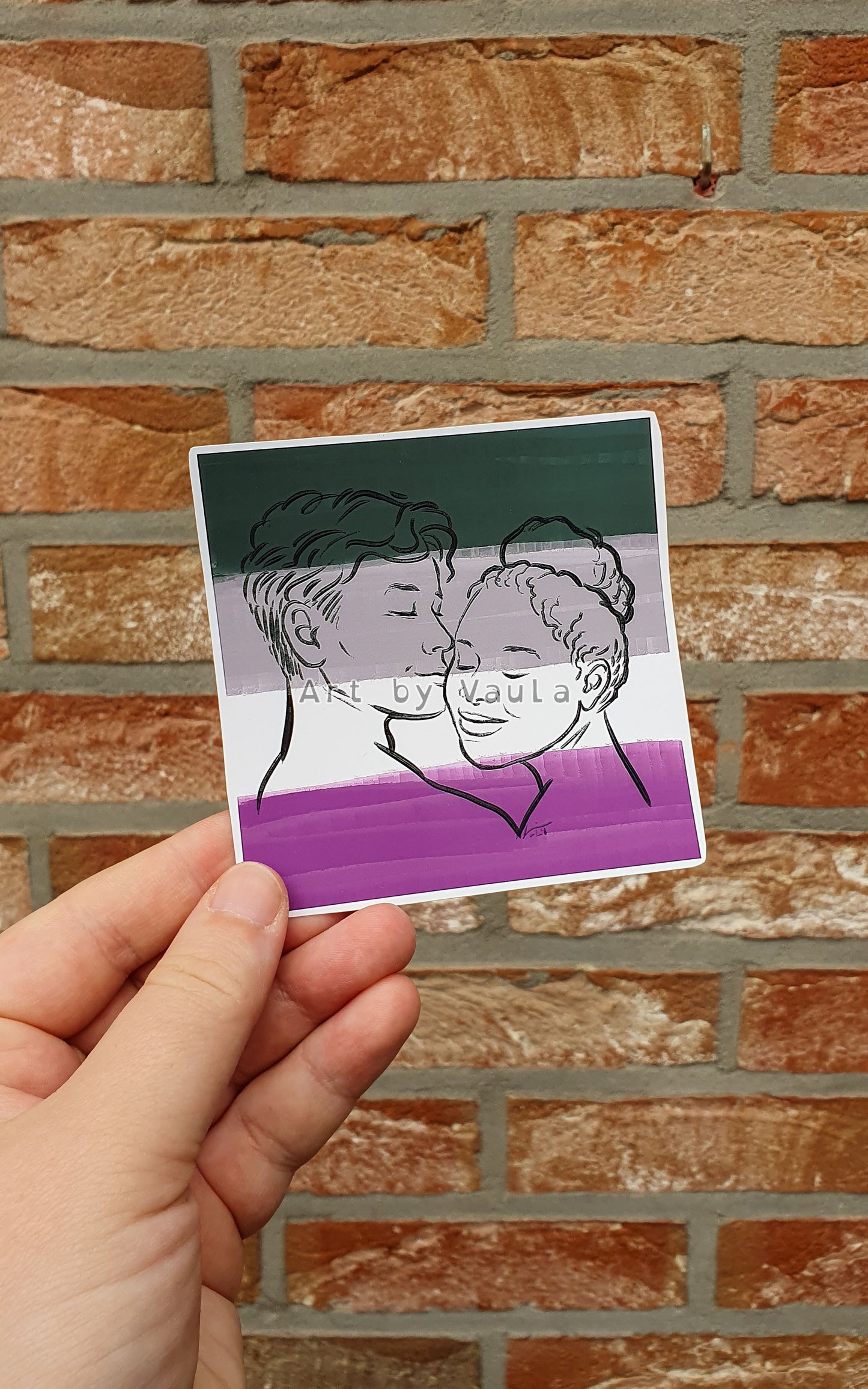 Pride flag -stickers