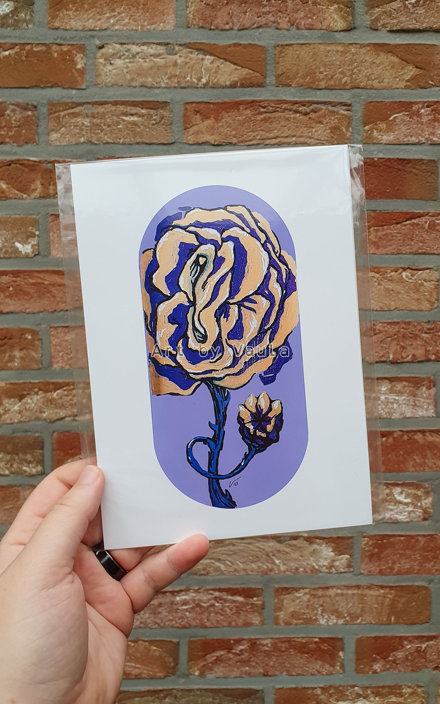 Rosebud (Mini print)