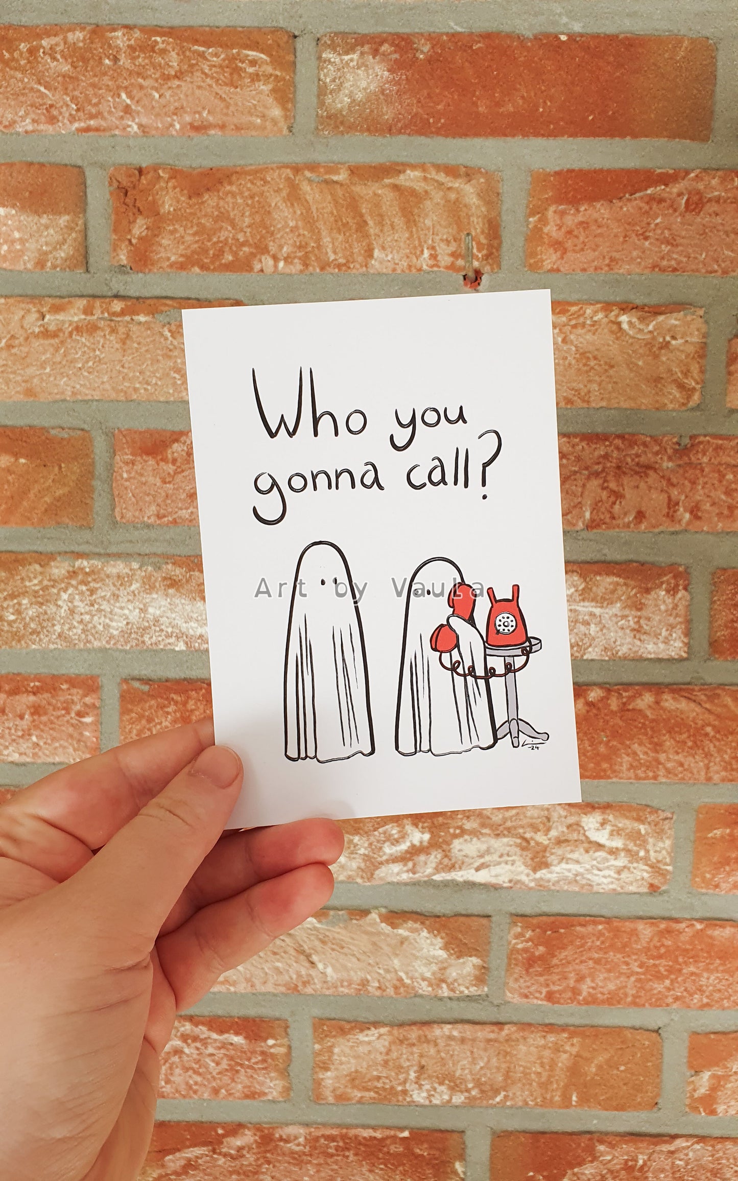 Who you gonna call card