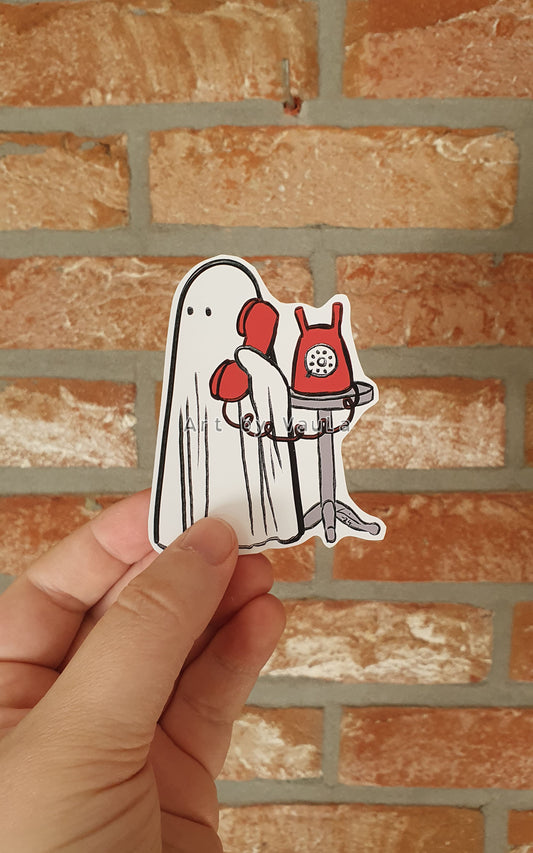 Who you gonna call -sticker