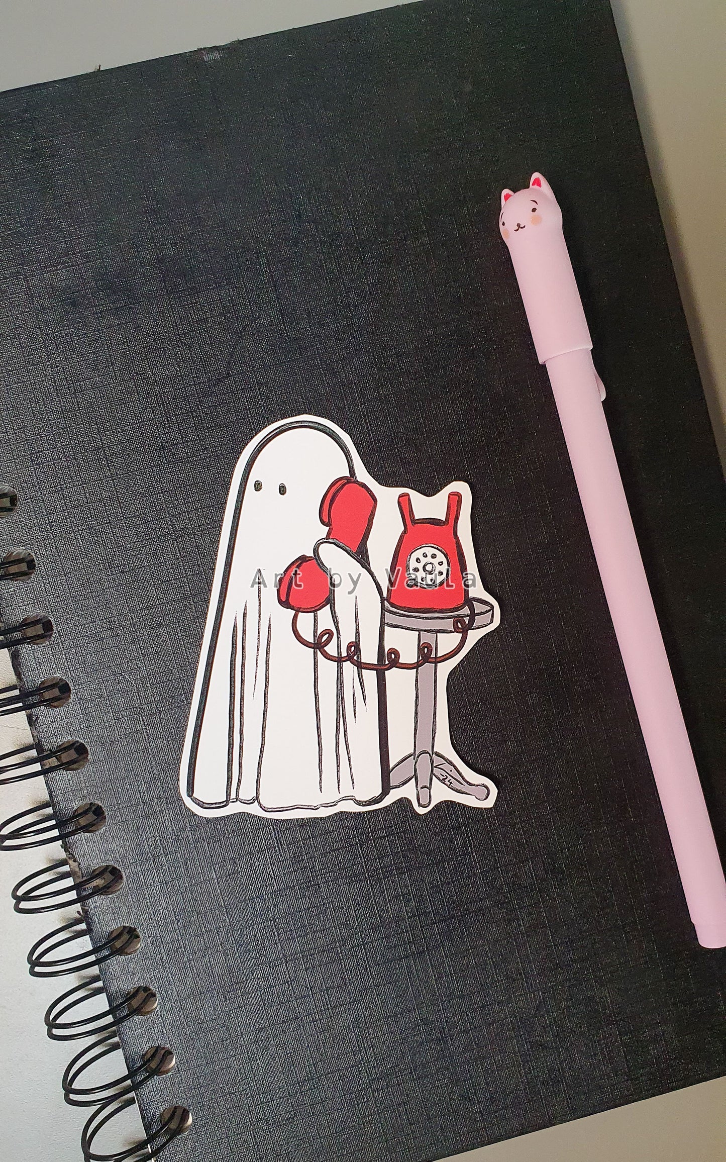 Who you gonna call -sticker