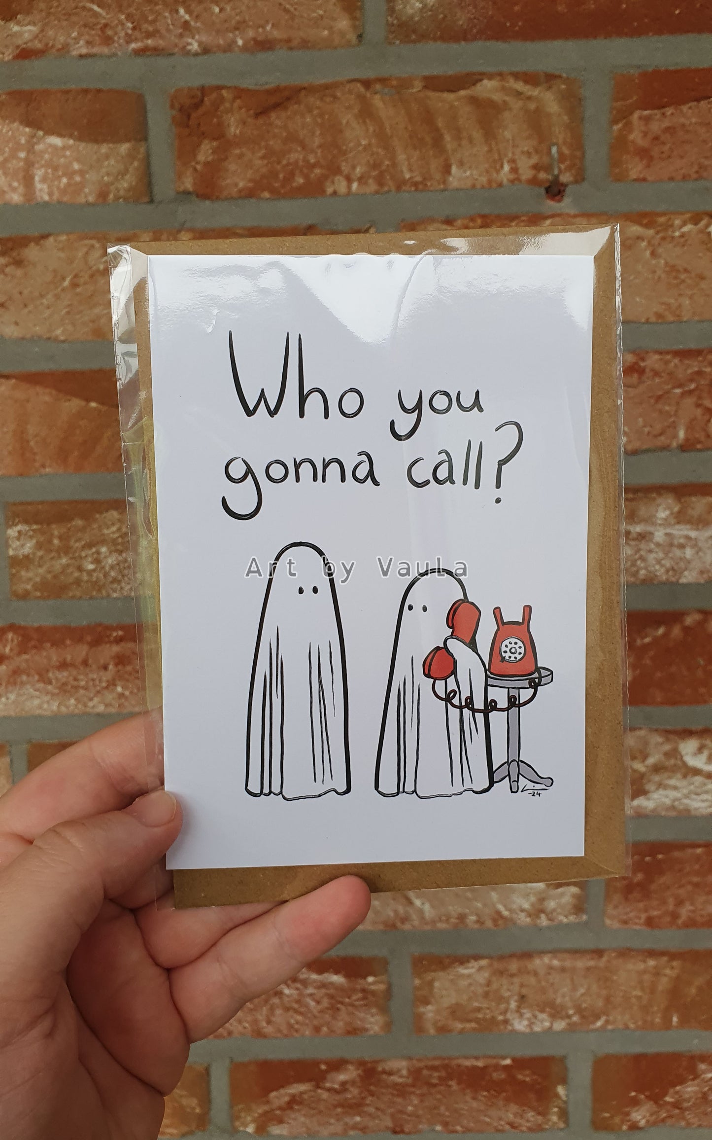 Who you gonna call card