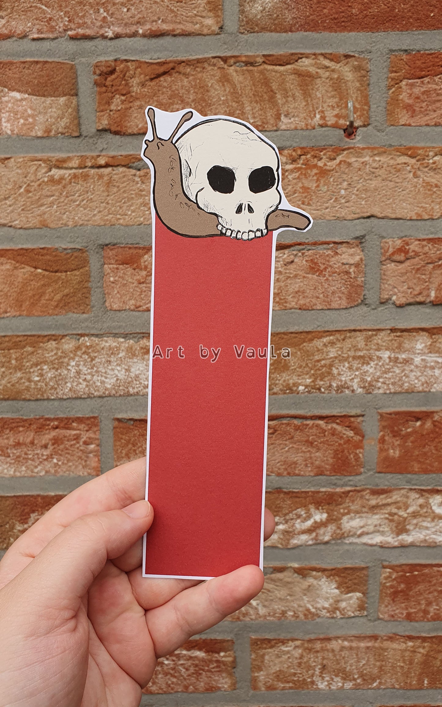 Snail Skull - bookmark