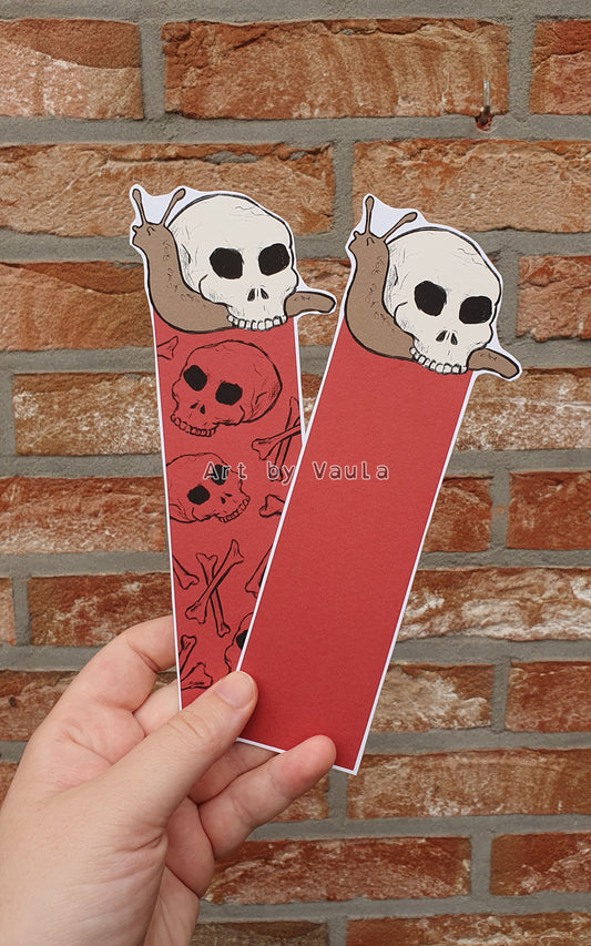 Snail Skull - bookmark