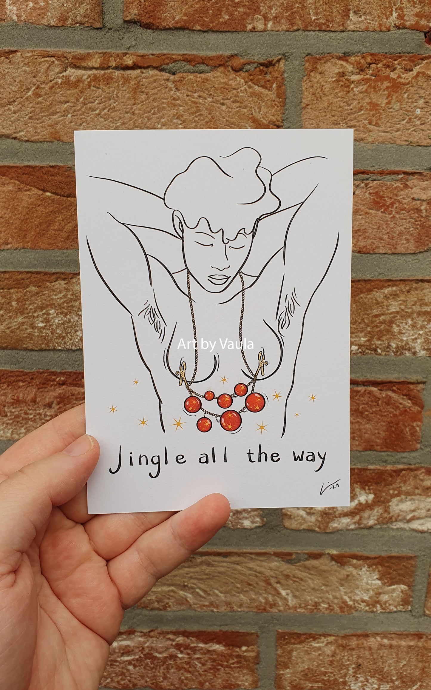 Jingle all the way card