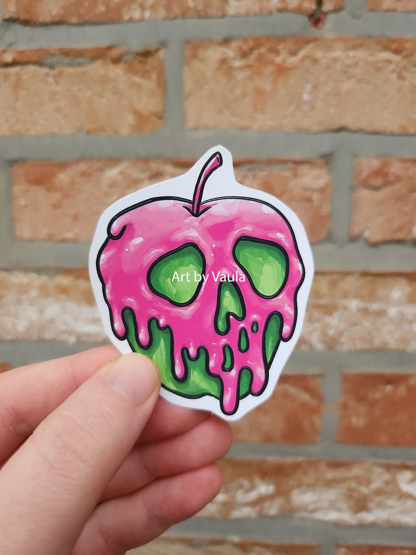 Poison Apple -sticker