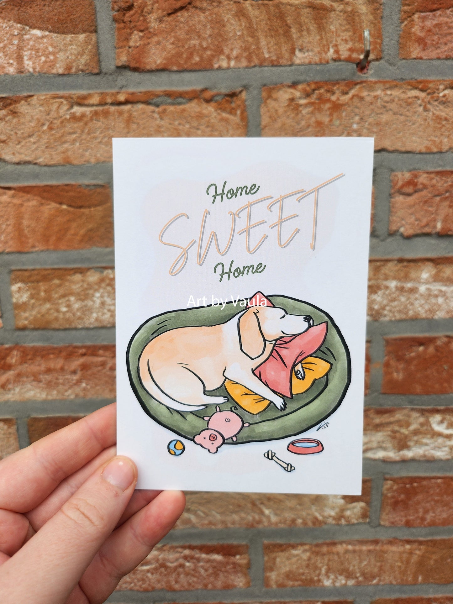 Sweet home card