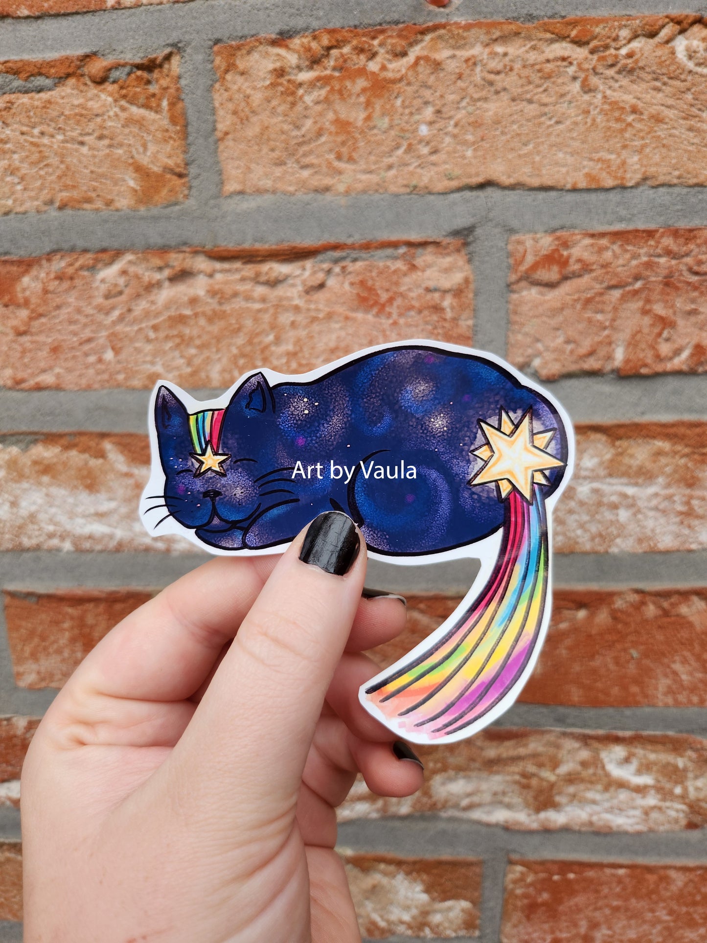 Galaxy kitties -stickers