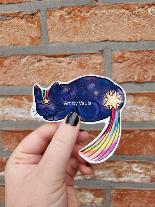 Galaxy kitties -stickers