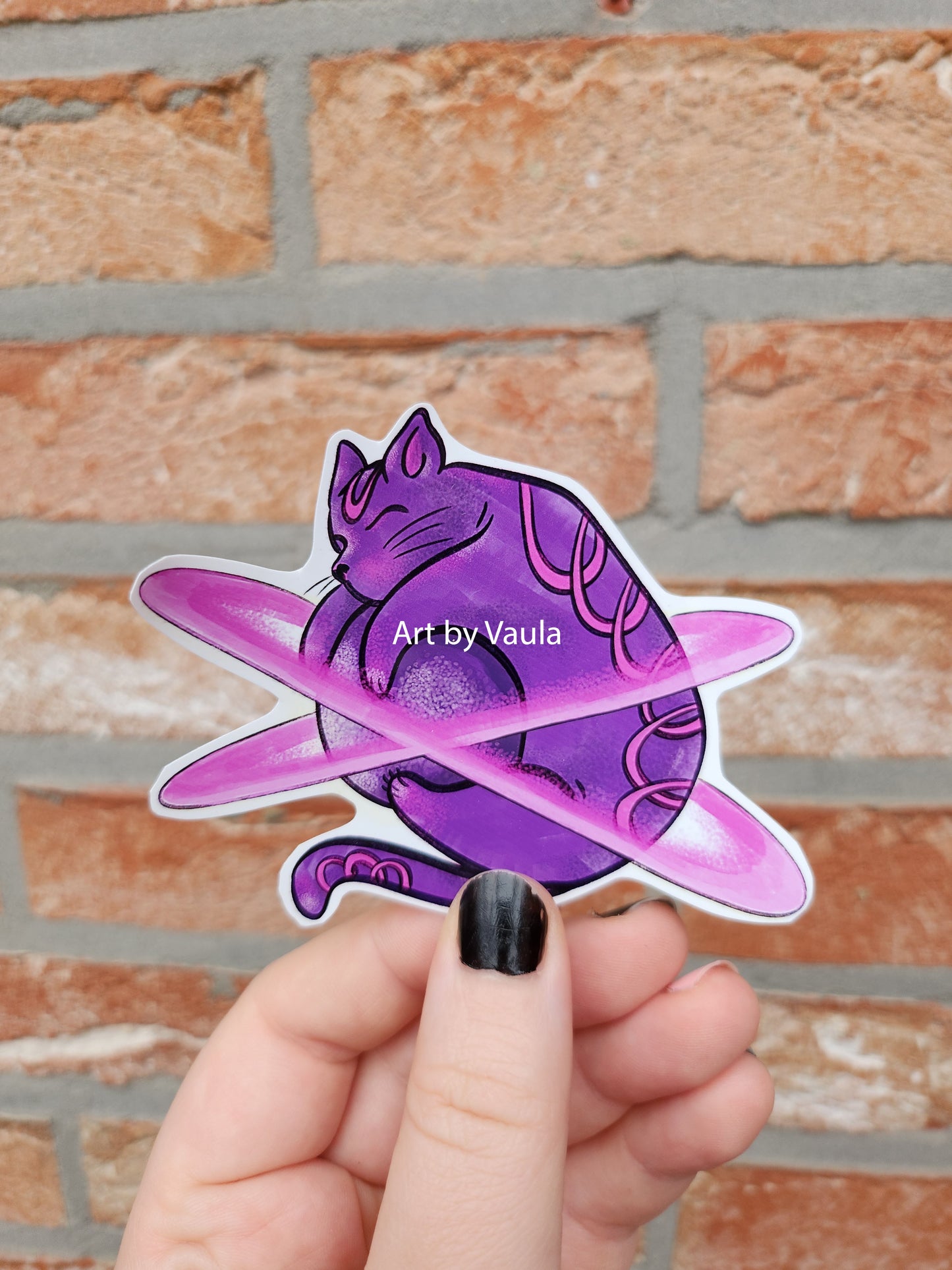 Galaxy kitties -stickers