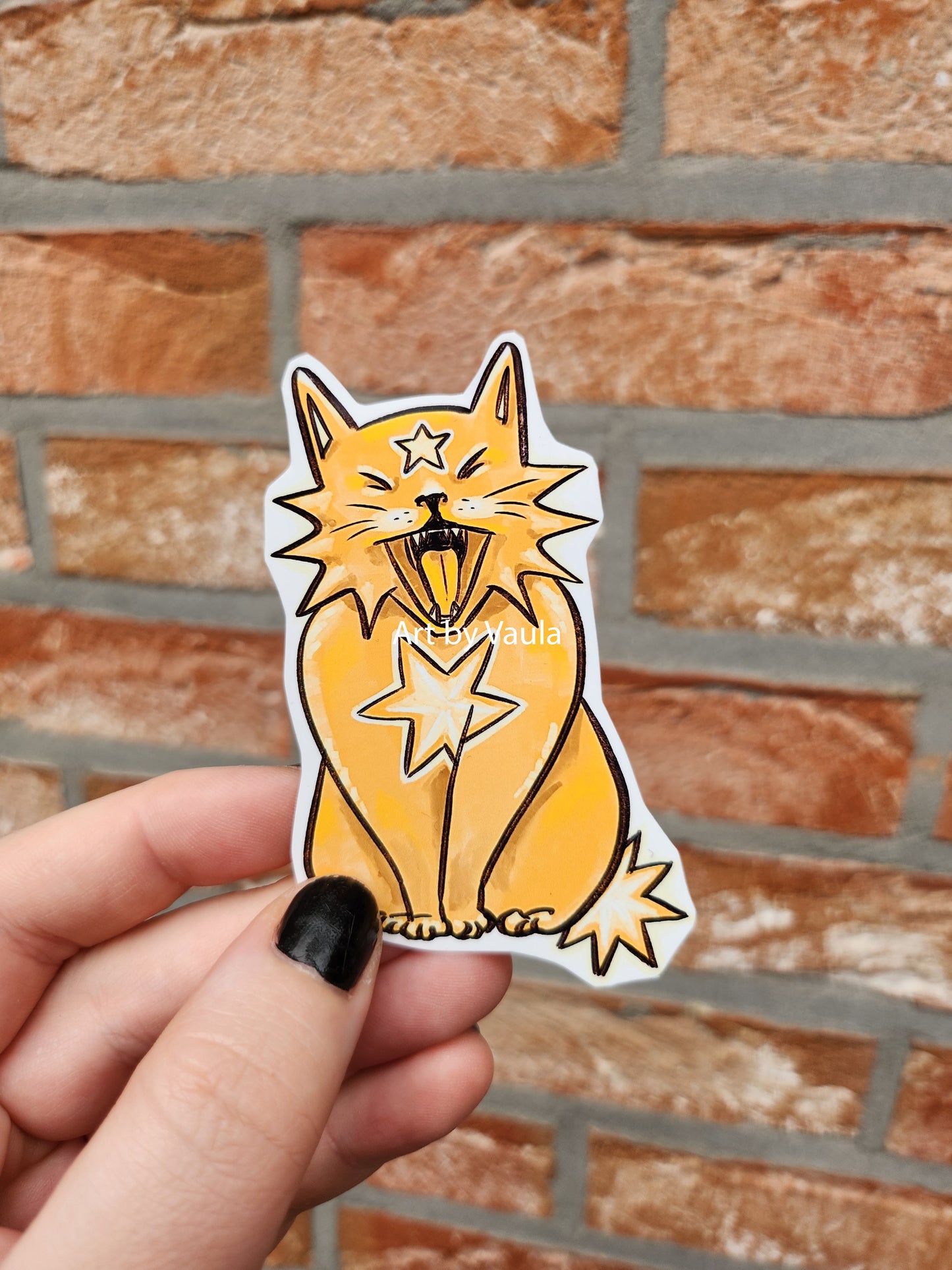 Galaxy kitties -stickers