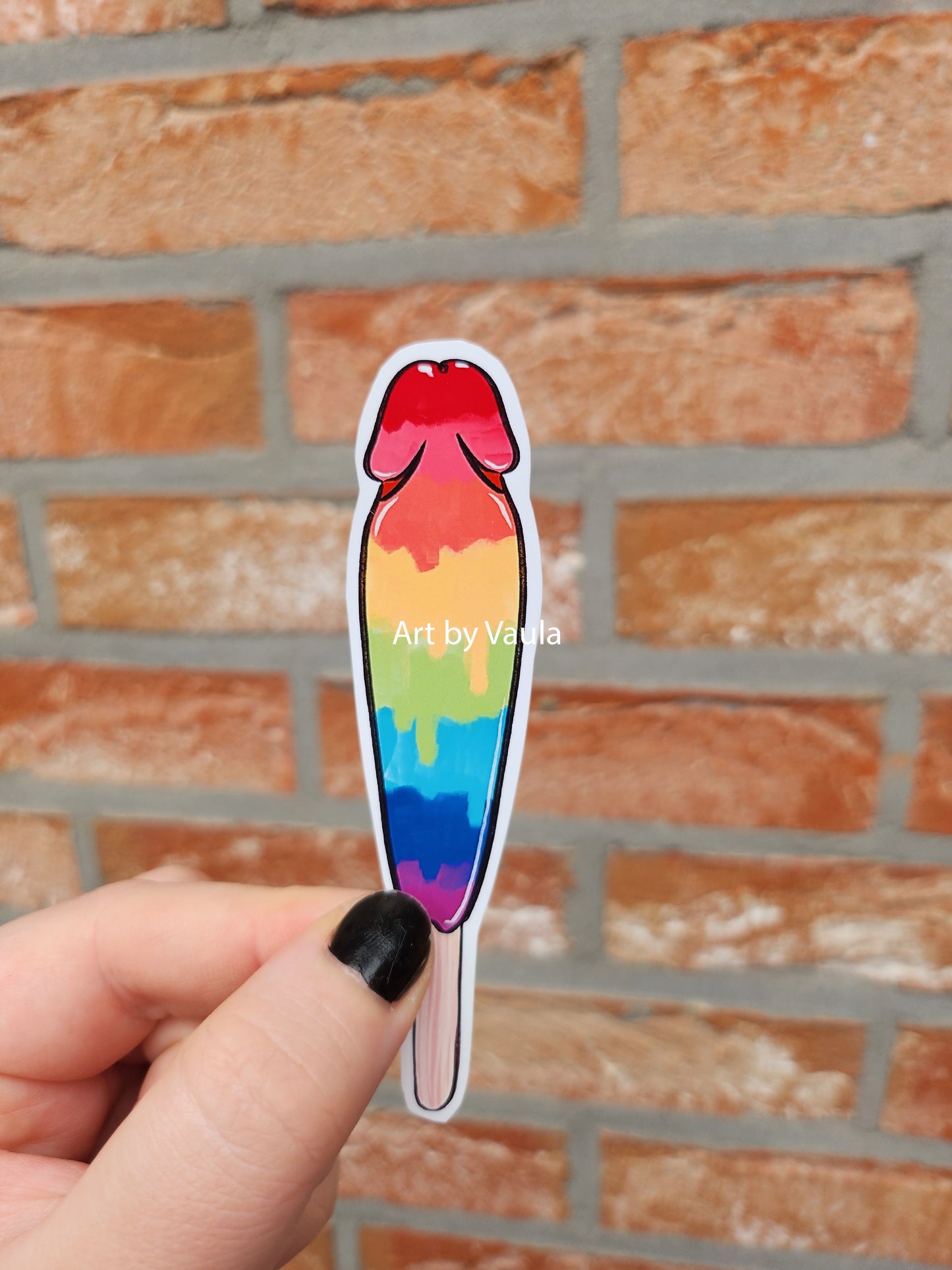 Sticky popsicles -stickers