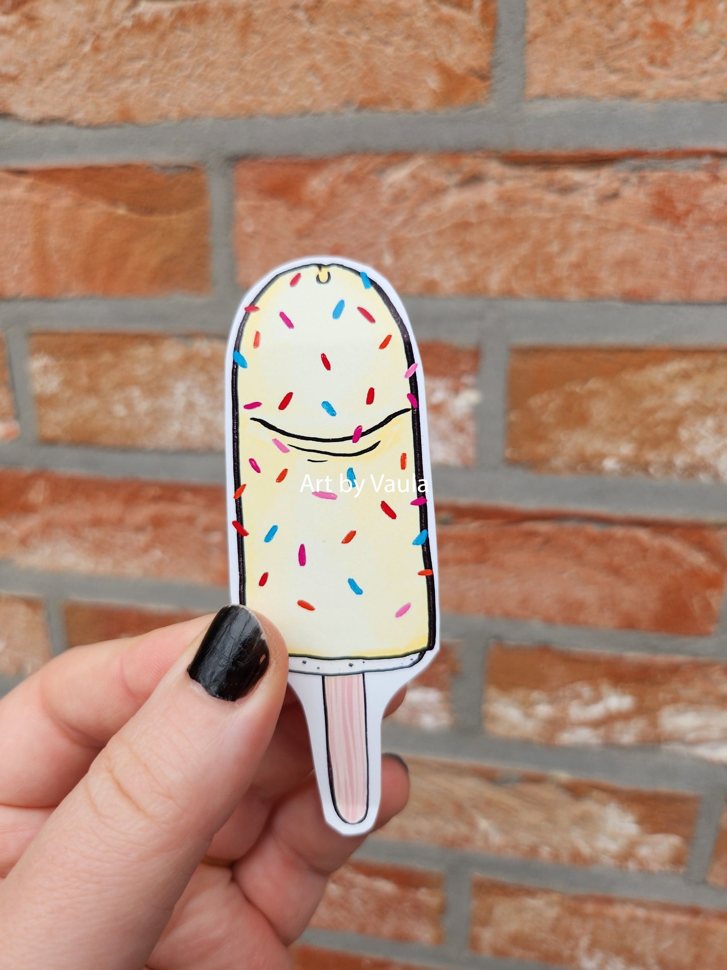 Sticky popsicles -stickers