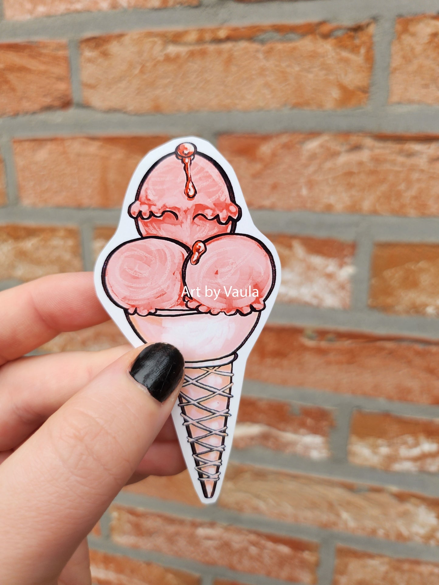 Sticky popsicles -stickers