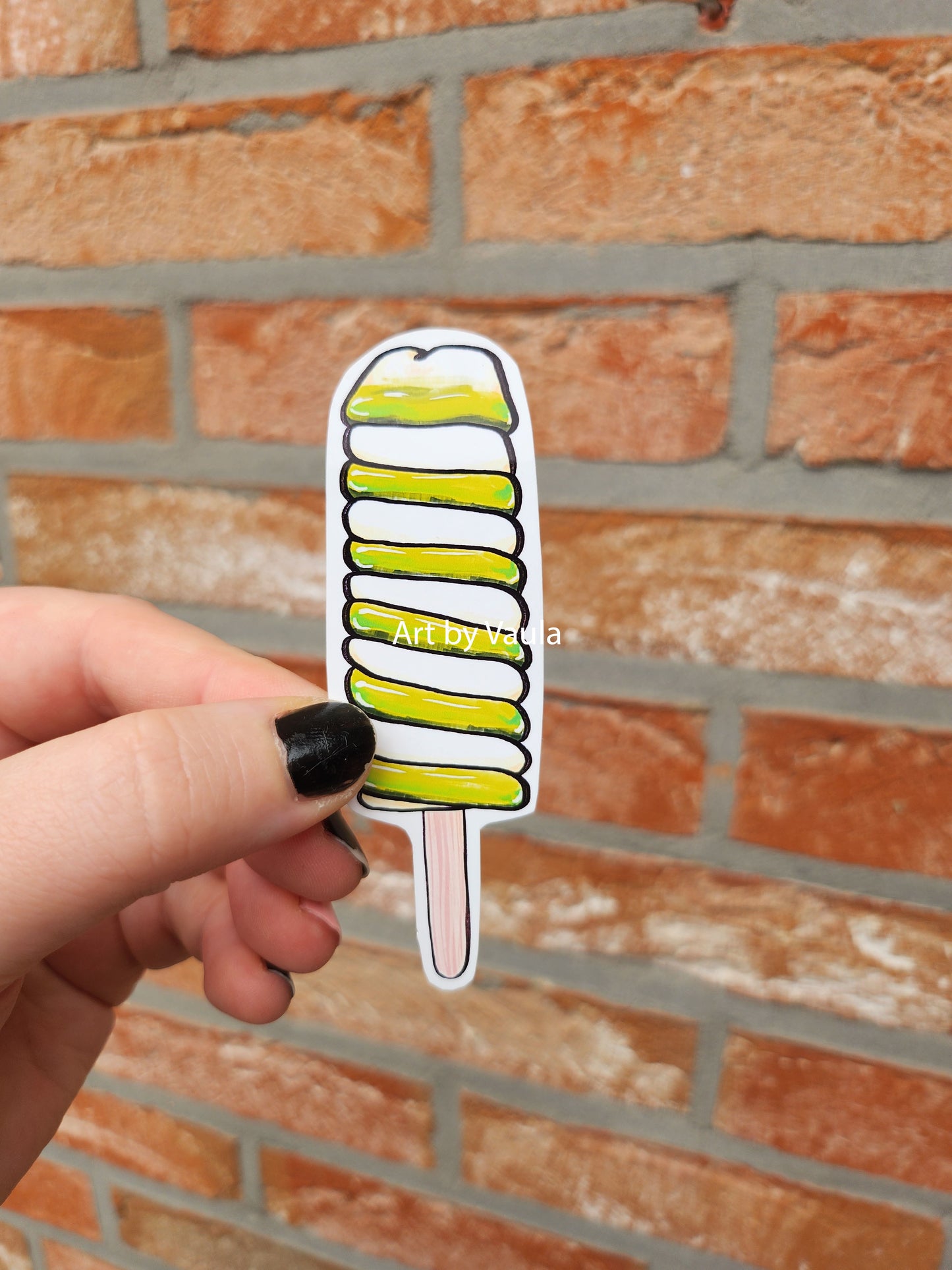 Sticky popsicles -stickers