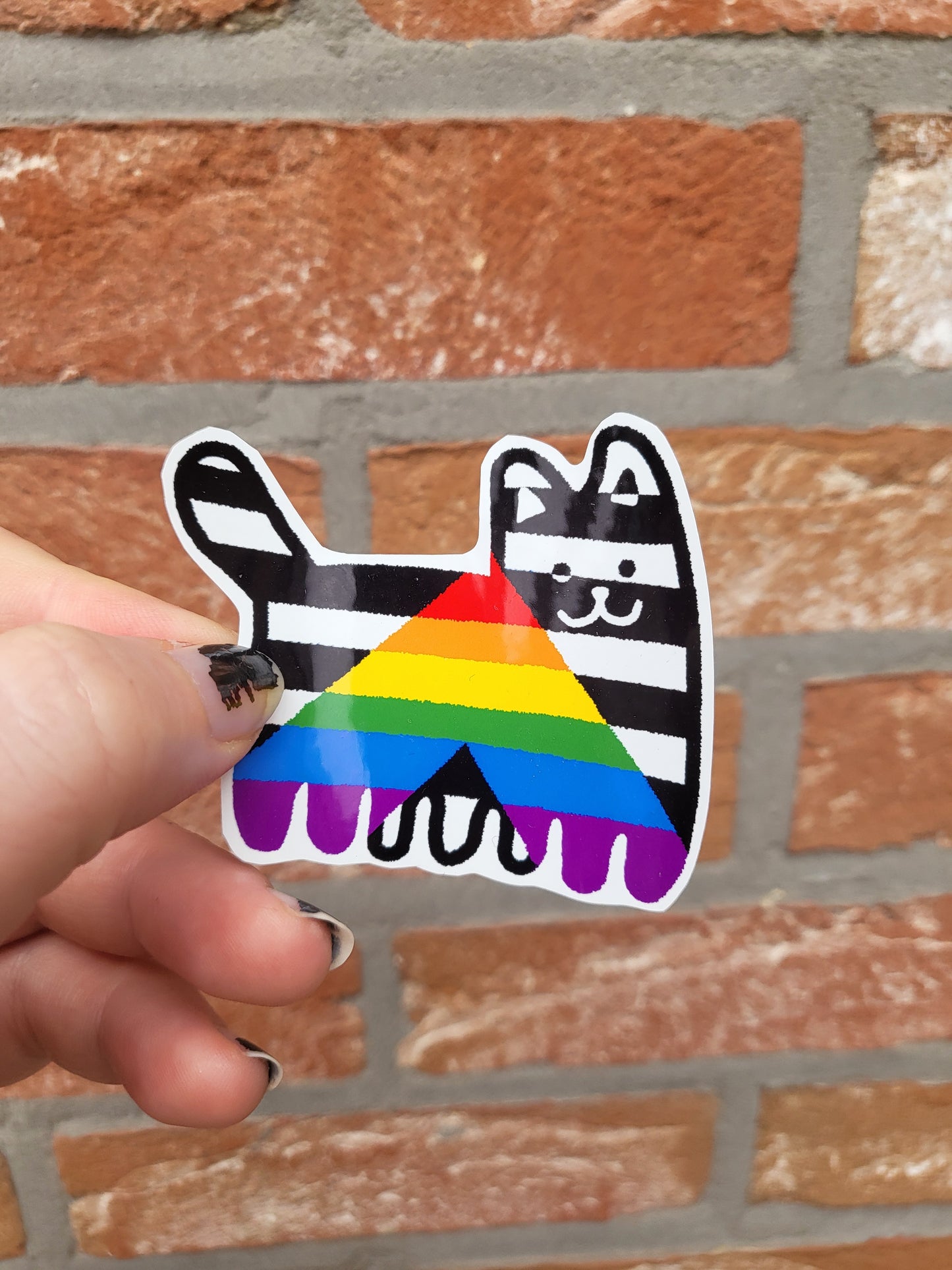 Identity kitty -stickers