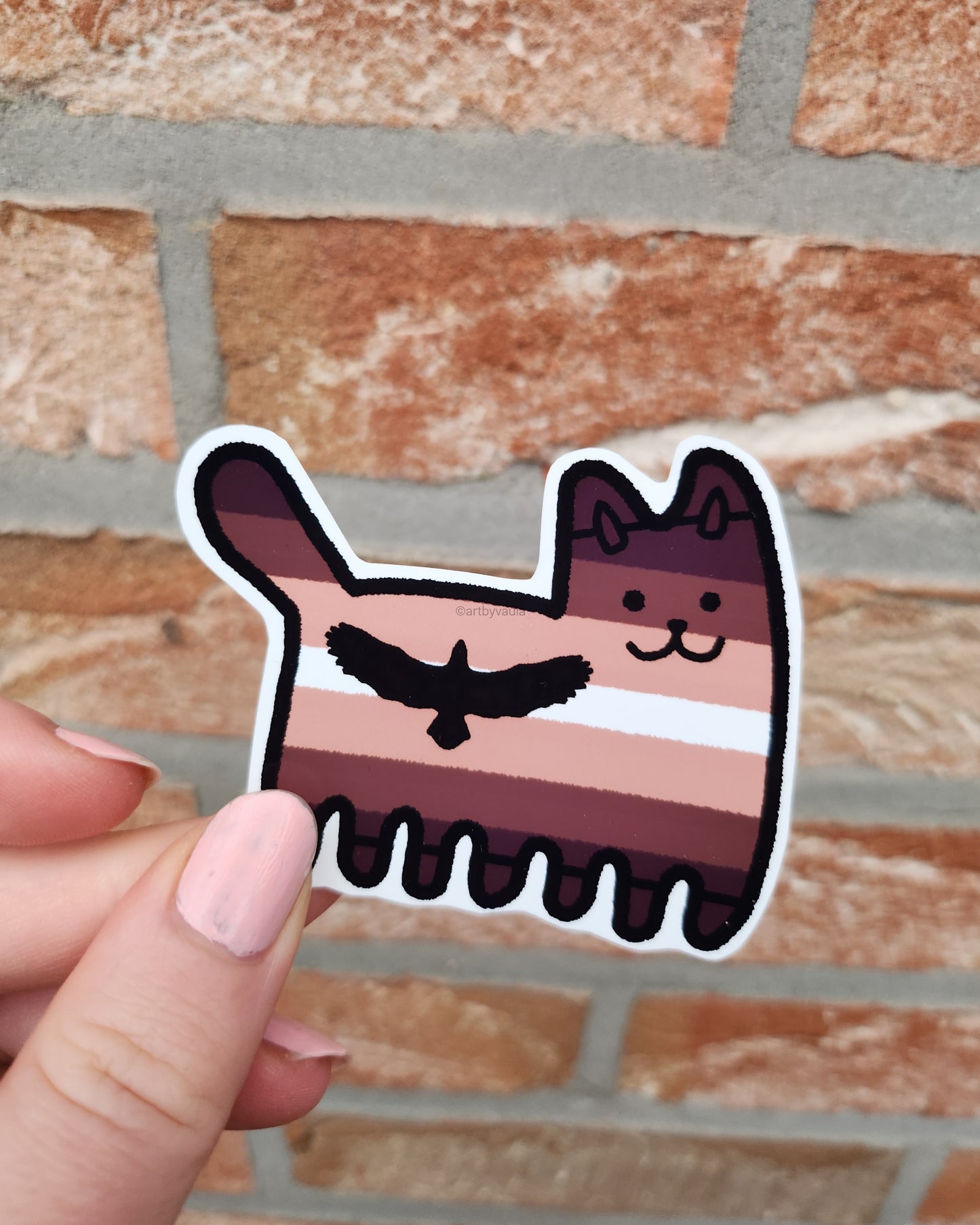 Identity kitty -stickers