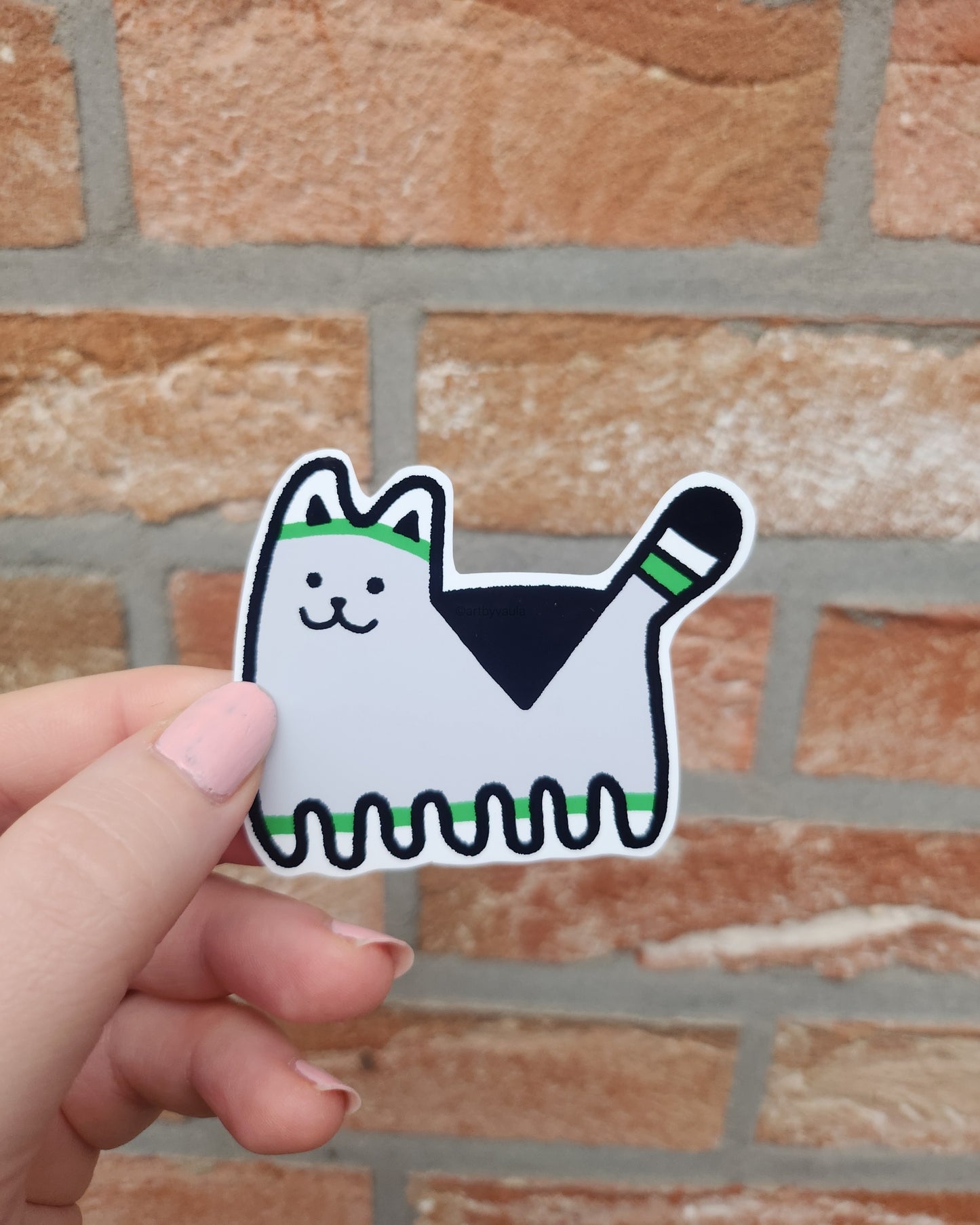 Identity kitty -stickers