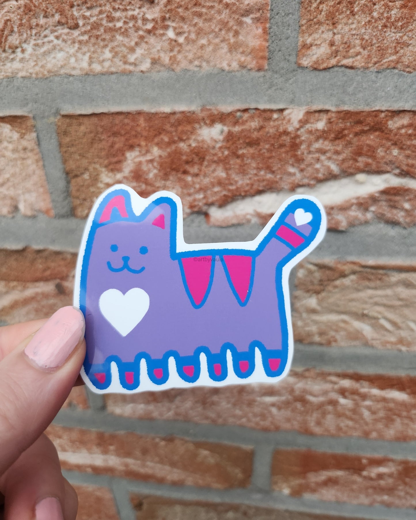 Identity kitty -stickers