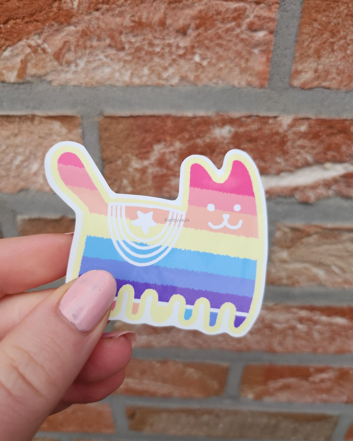 Identity kitty -stickers