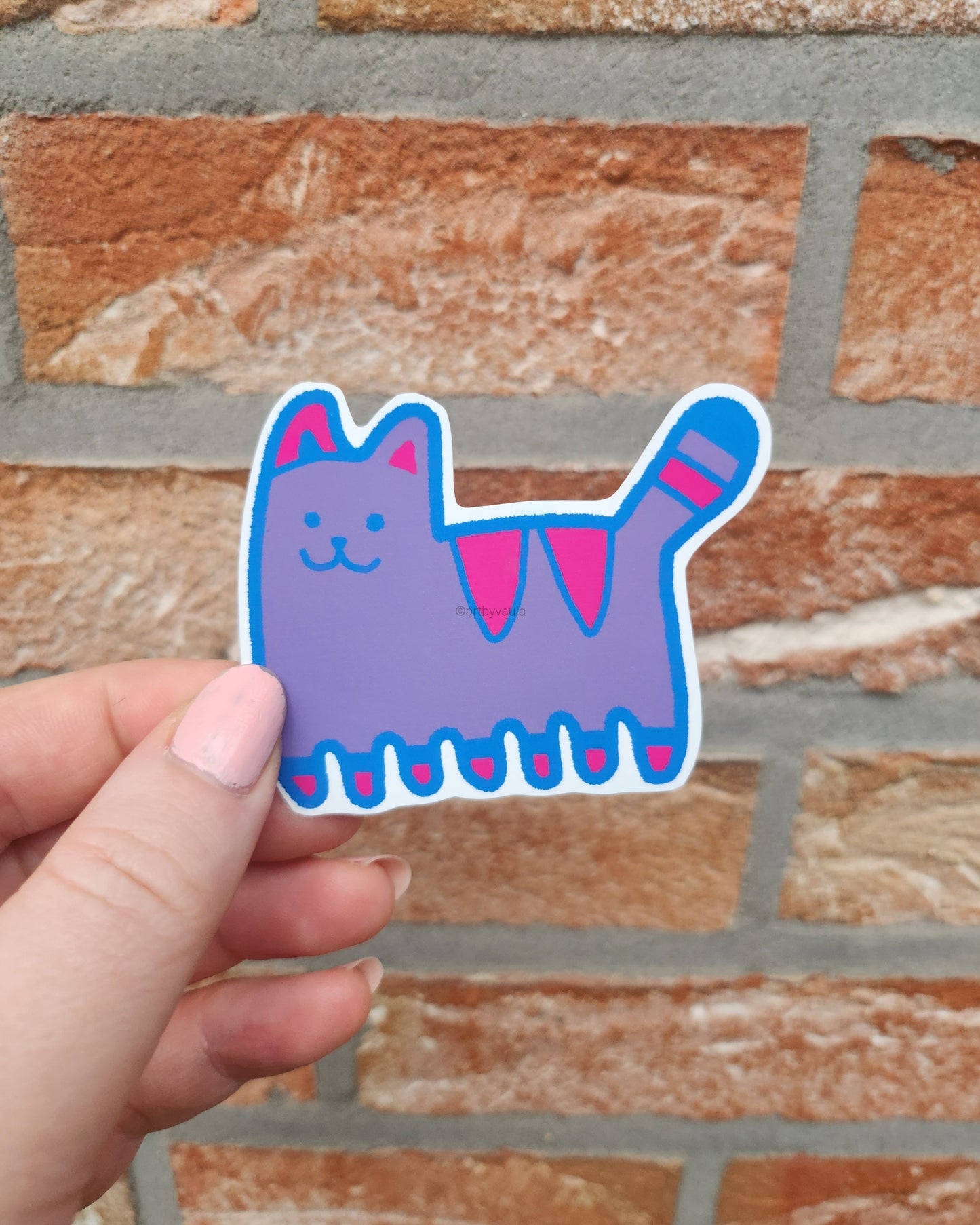 Identity kitty -stickers