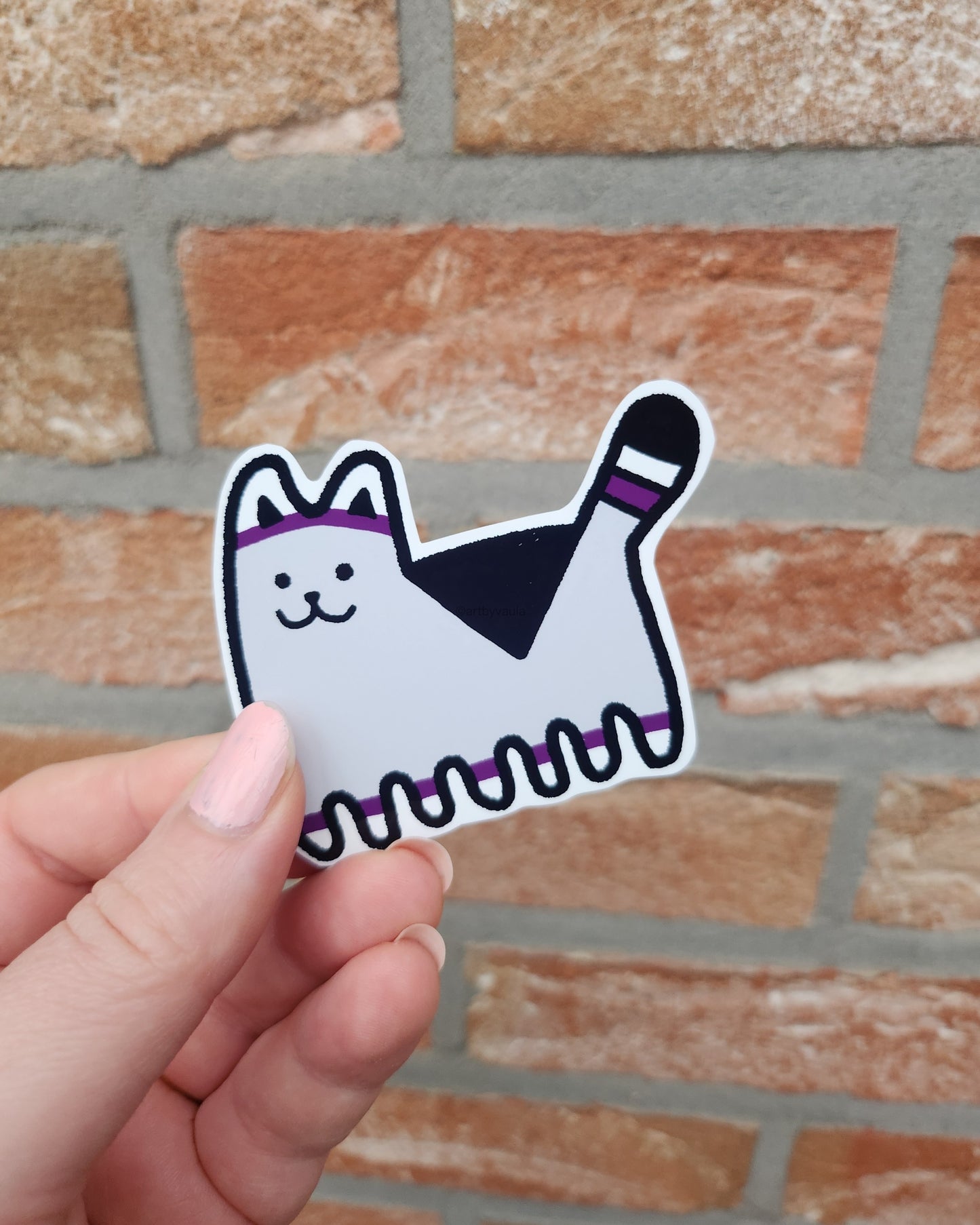 Identity kitty -stickers