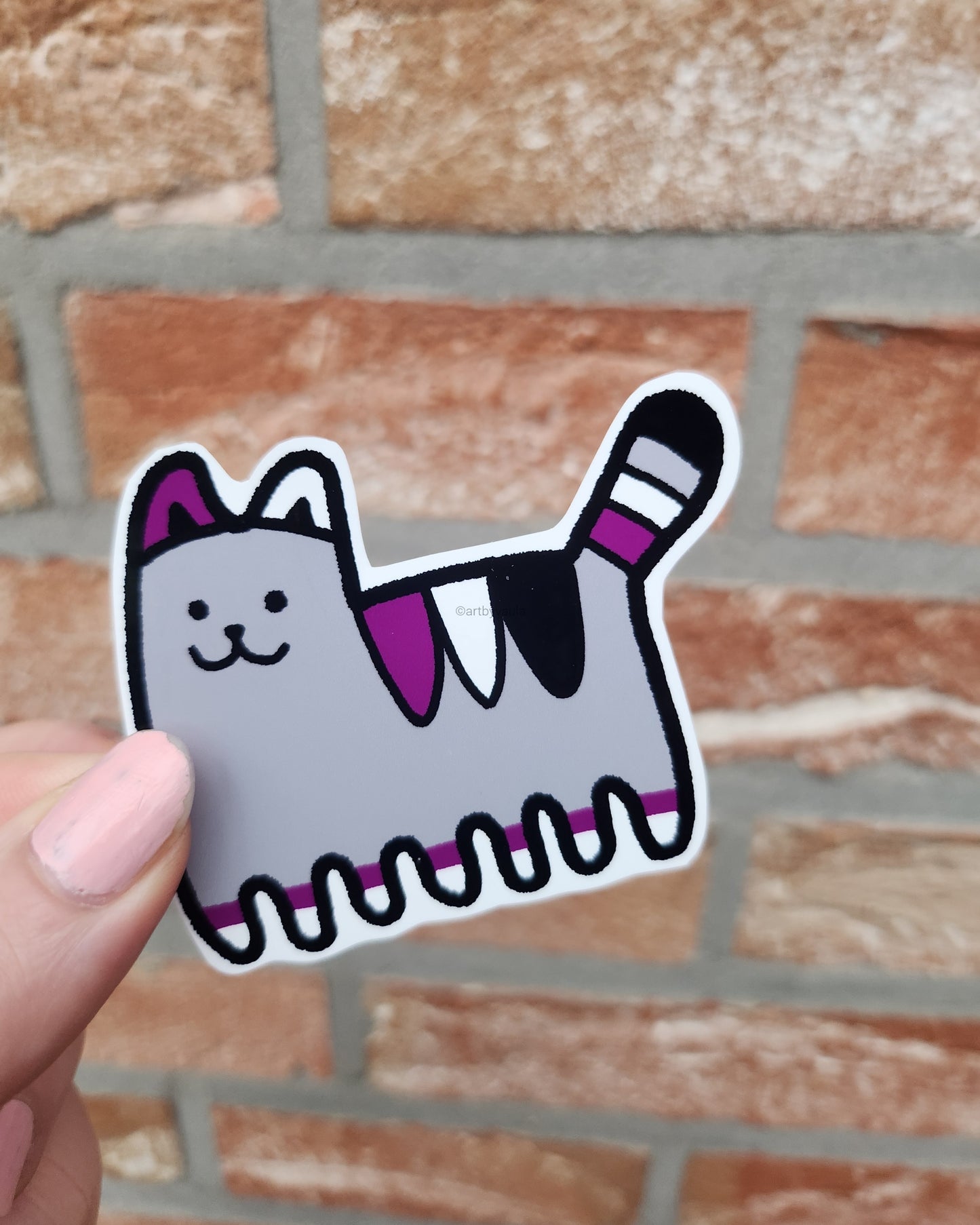 Identity kitty -stickers
