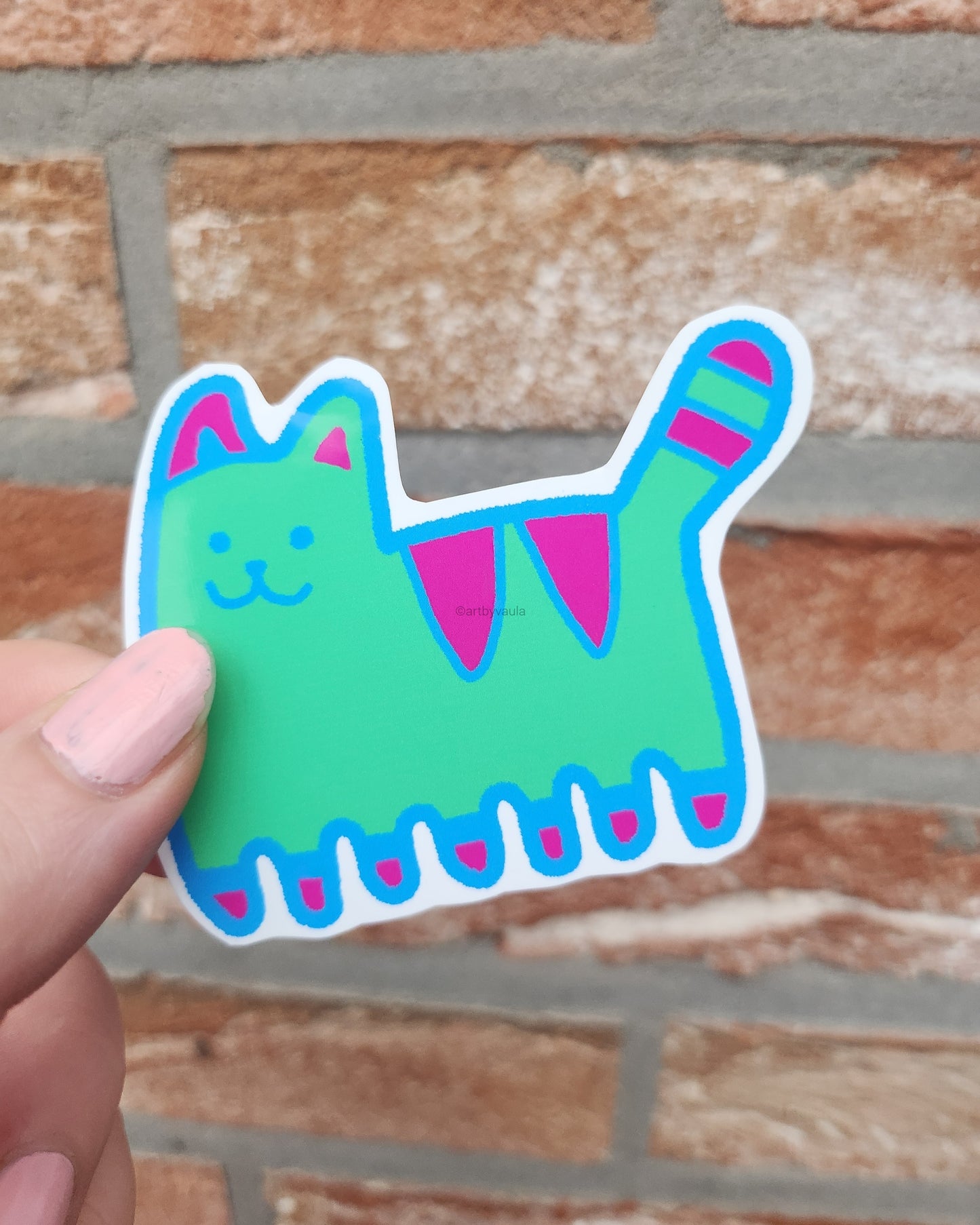 Identity kitty -stickers