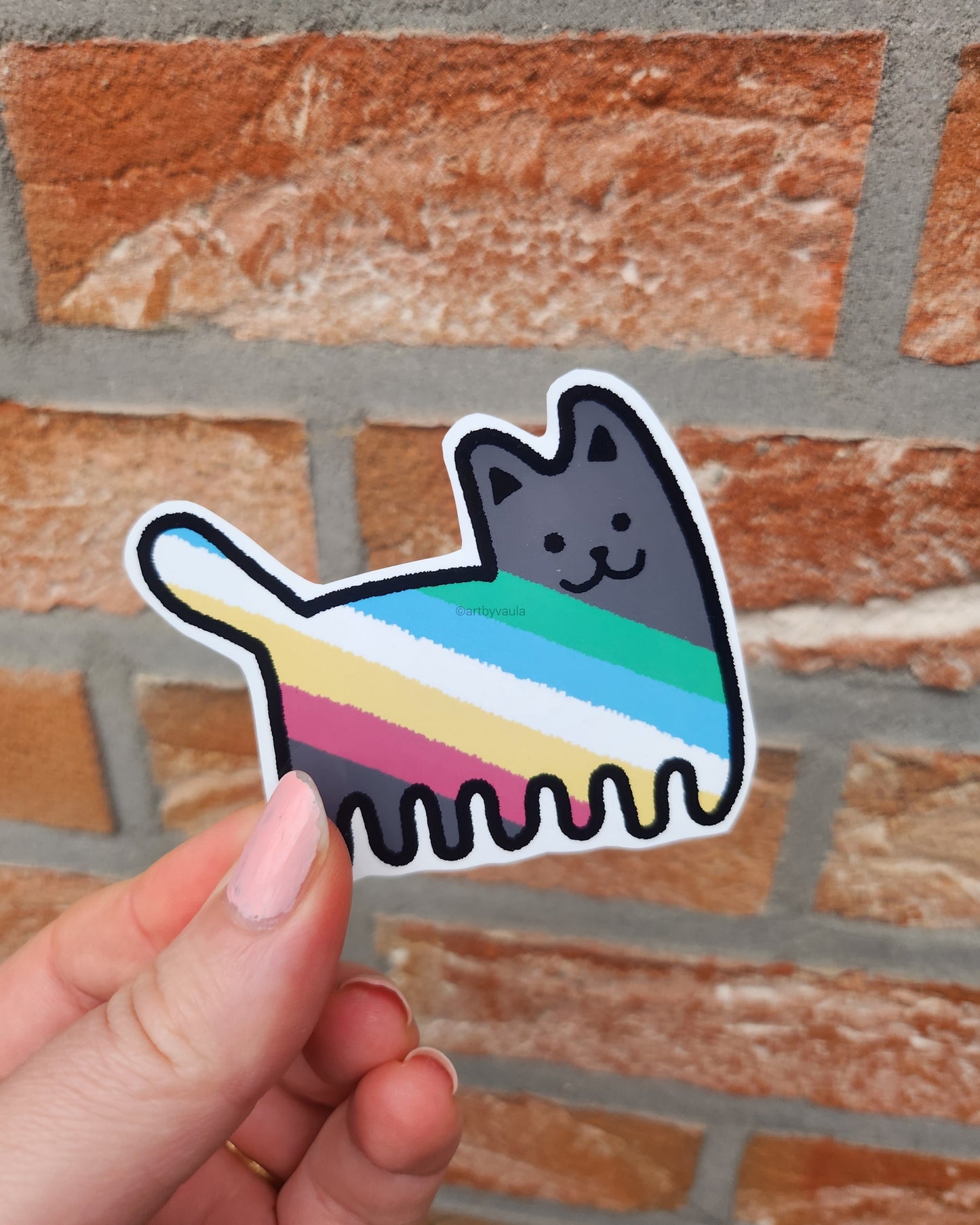 Identity kitty -stickers