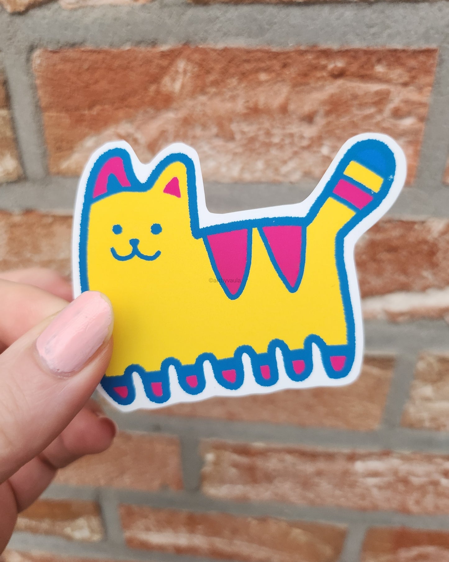 Identity kitty -stickers