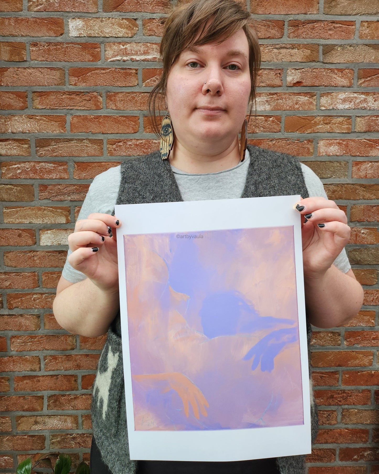 Pastel Bodies Limited Art print