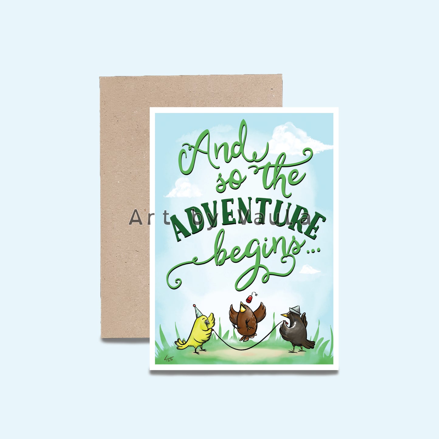 Beginning of an Adventure card