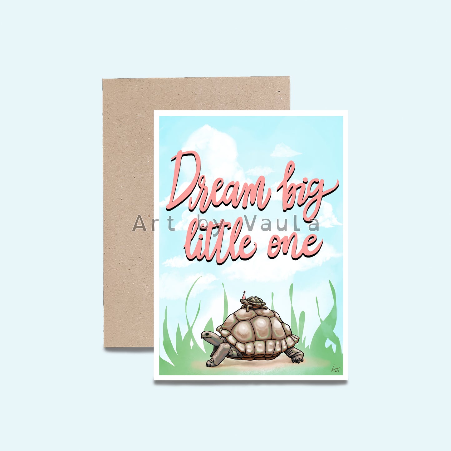 Dream Big card