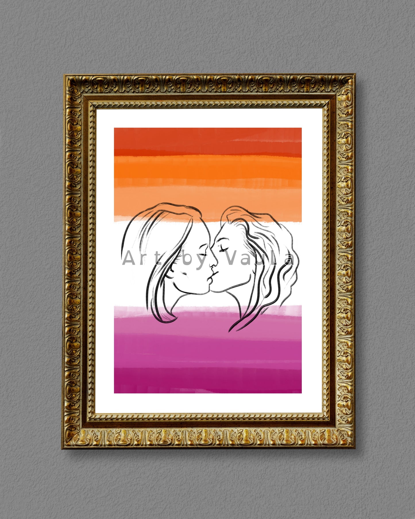 Lesbian flag