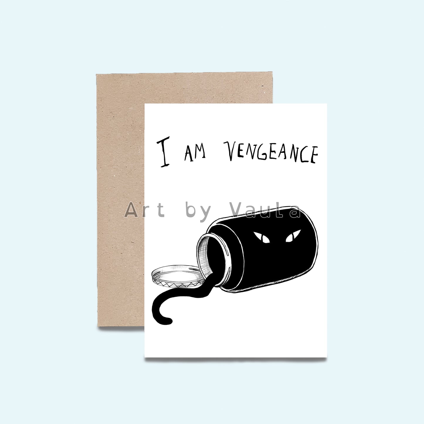 I am Vengeance card