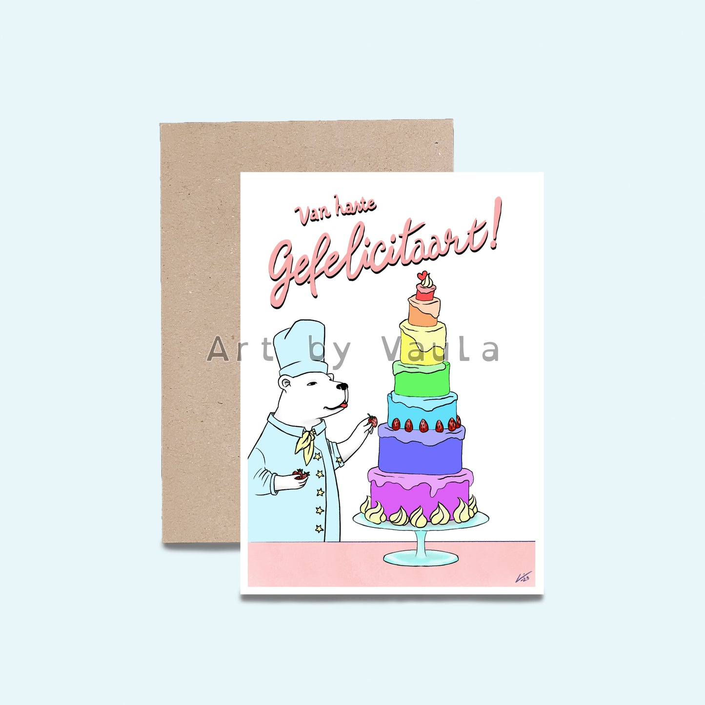 Gefelicitaart card