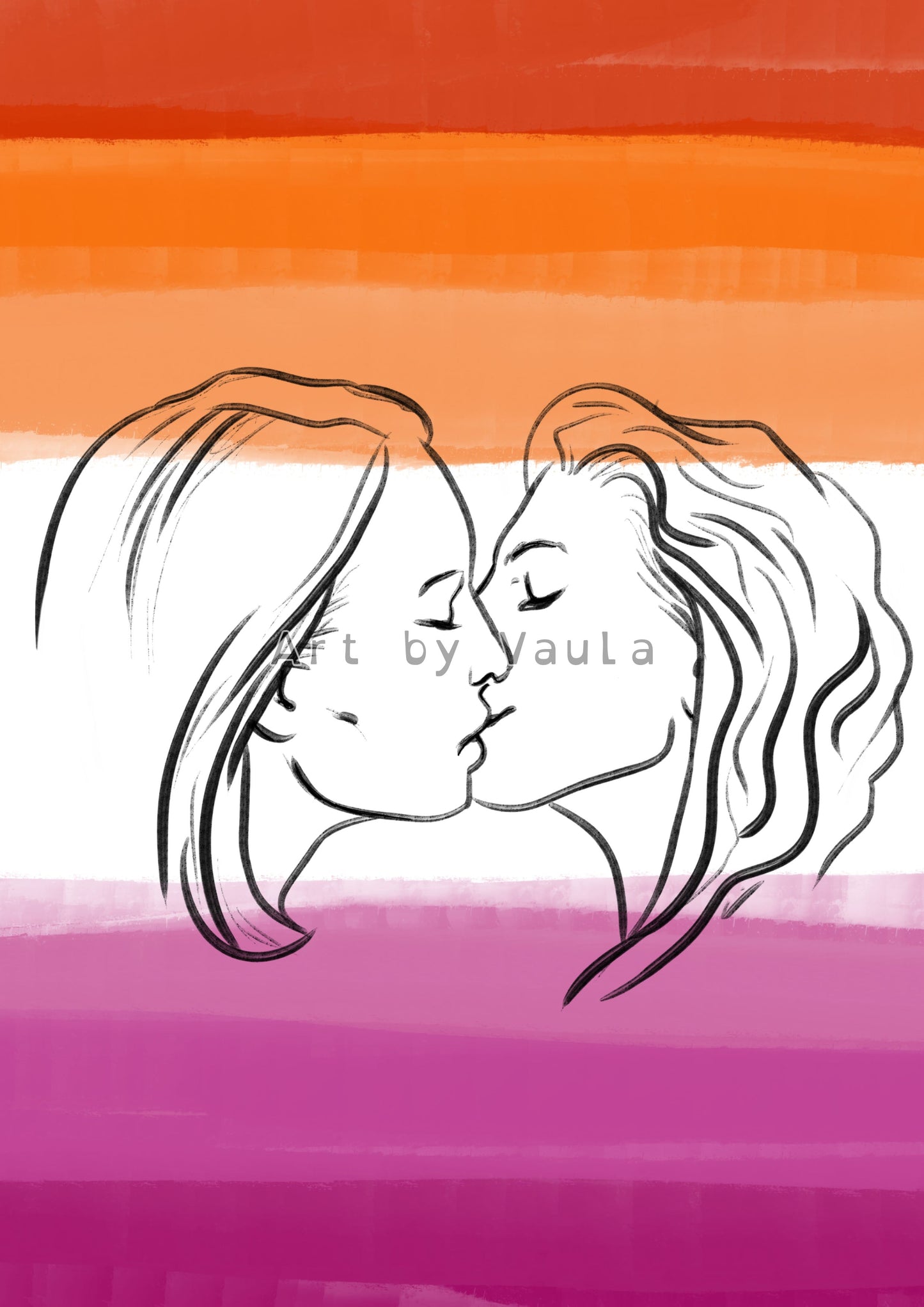 Lesbian flag